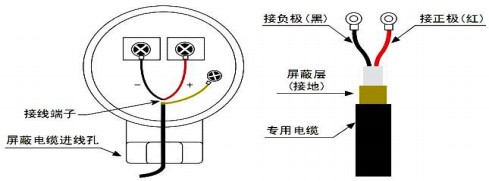 消防超聲波流量計探頭接線圖